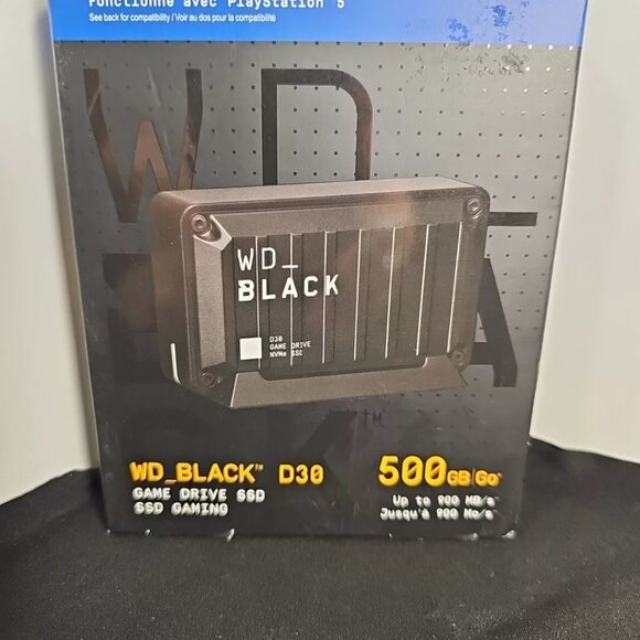 Western Digital WD_Black D30 Game Drive SSD 500GB Playstation 5 - Picture 5 of 7